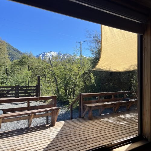 Vista Jardin y terraza